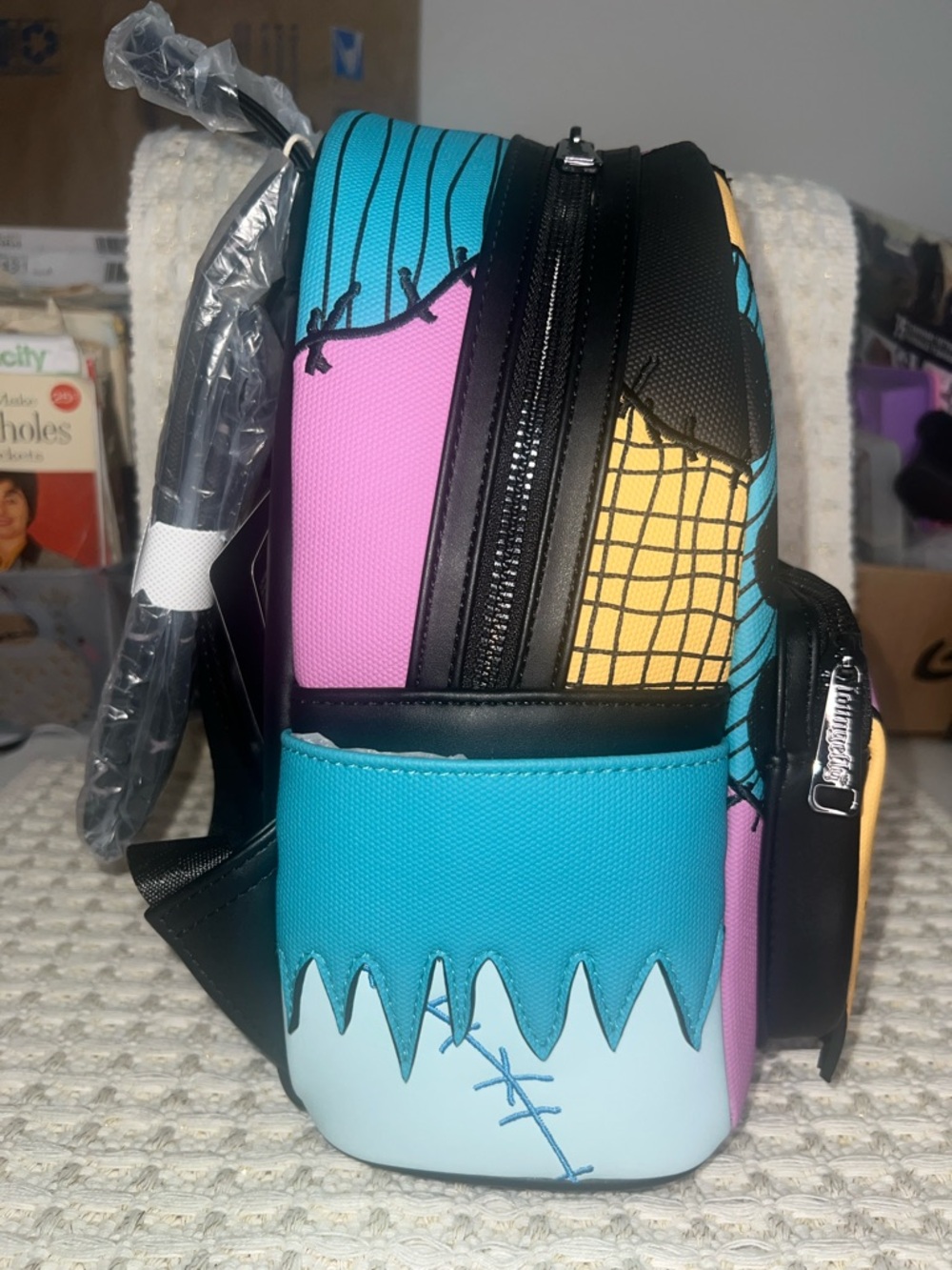 NWT Disney Loungefly The Nightmare Before Christmas Sally Cosplay Mini Backpack - Picture 8 of 11